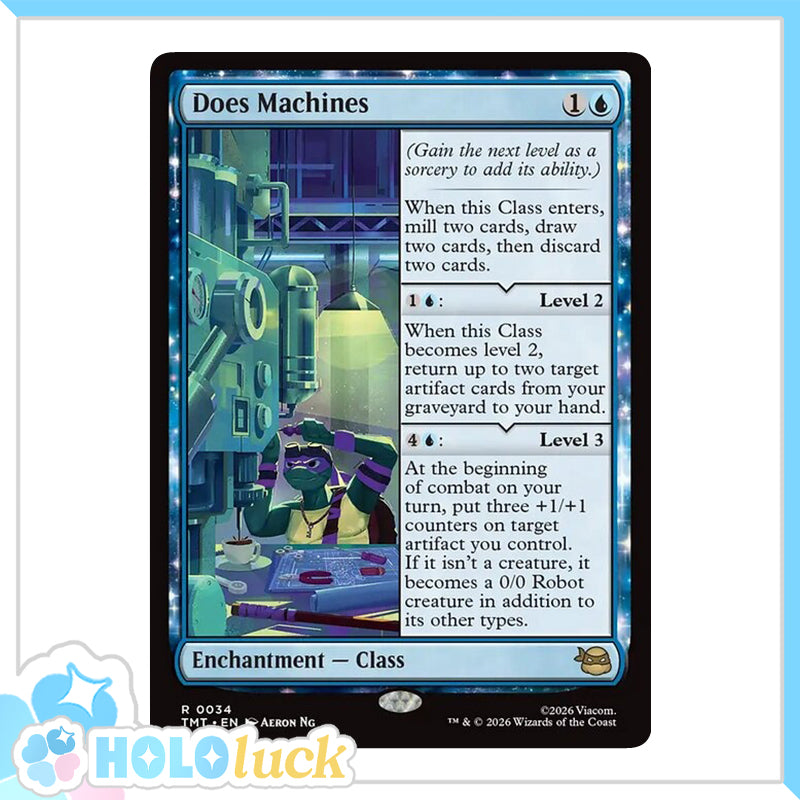 💫  Does Machines  - TMT 34 💫 Teenage Mutant Ninja Turtles 💫 TMNT MTG NM