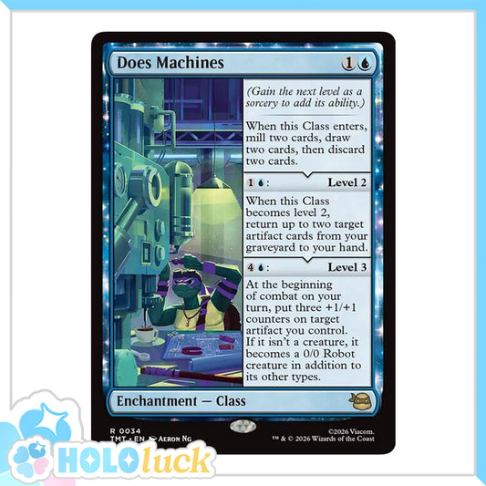 💫  Does Machines  - TMT 34 💫 Teenage Mutant Ninja Turtles 💫 TMNT MTG NM