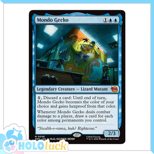 💫  Mondo Gecko  - TMT 46 💫 Teenage Mutant Ninja Turtles 💫 TMNT MTG NM