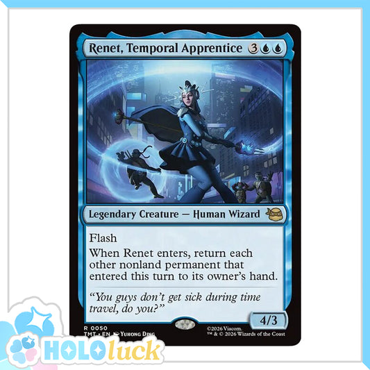 💫  Renet, Temporal Apprentice  - TMT 50 💫 Teenage Mutant Ninja Turtles 💫 TMNT MTG NM