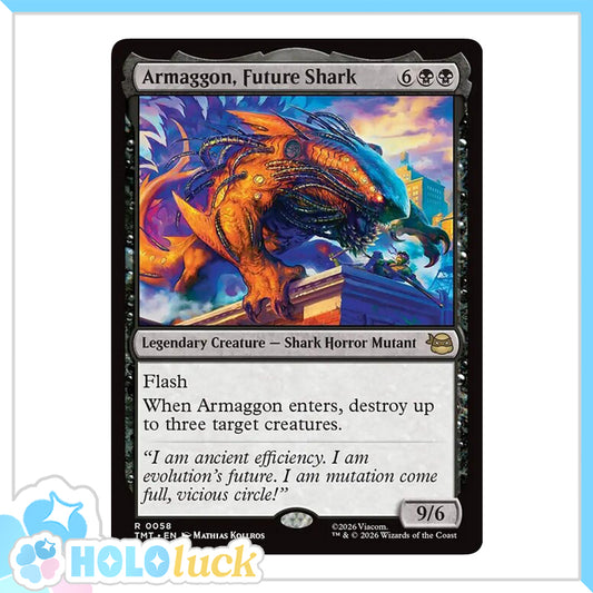 💫  Armaggon, Future Shark  - TMT 58 💫 Teenage Mutant Ninja Turtles 💫 TMNT MTG NM