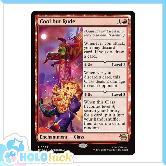 💫  Cool but Rude  - TMT 89 💫 Teenage Mutant Ninja Turtles 💫 TMNT MTG NM