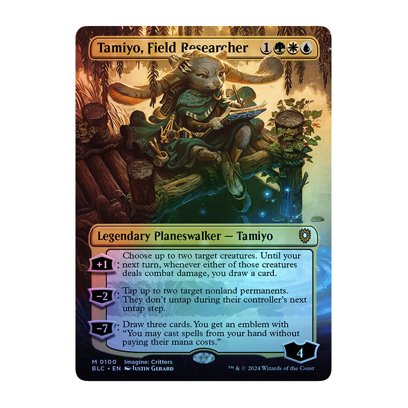 💫  Tamiyo, Field Researcher FOIL - BLC 100 💫 Bloomburrow Commander 💫 Magic the Gathering 💫 NM