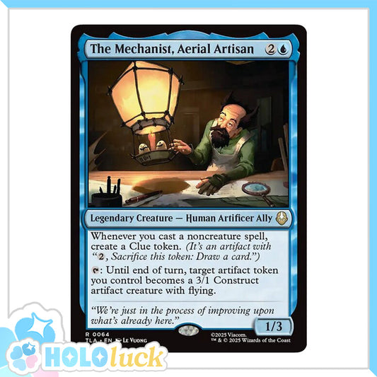 💫  The Mechanist, Aerial Artisan  - TLA 64 💫 Avatar: The Last Airbender 💫 MTG NM