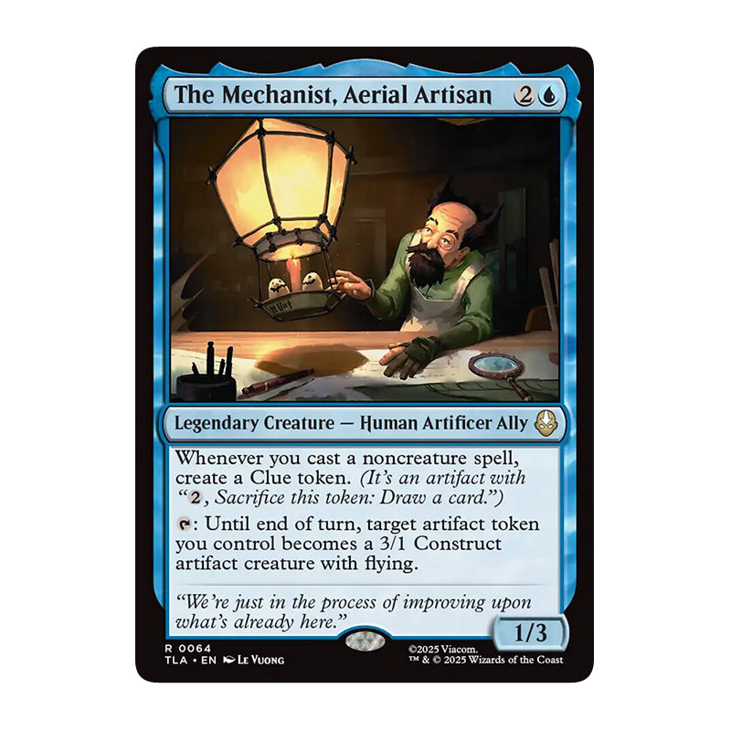 💫  The Mechanist, Aerial Artisan - TLA 251 💫 Avatar: The Last Airbender 💫 Magic the Gathering 💫 NM