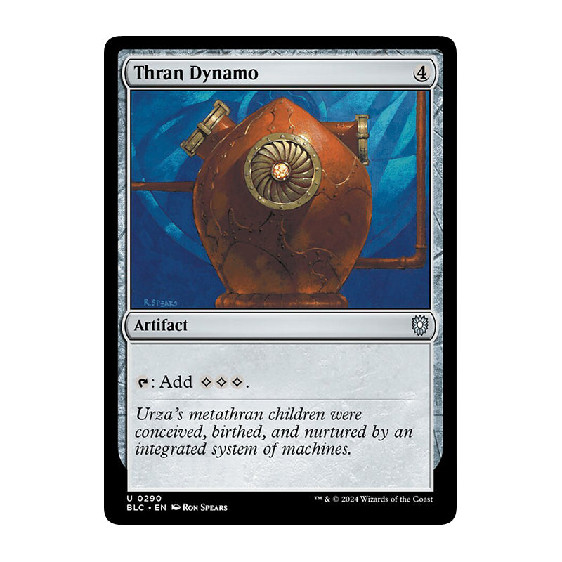 💫  Thran Dynamo - BLC 290 💫 Bloomburrow Commander 💫 Magic the Gathering 💫 NM