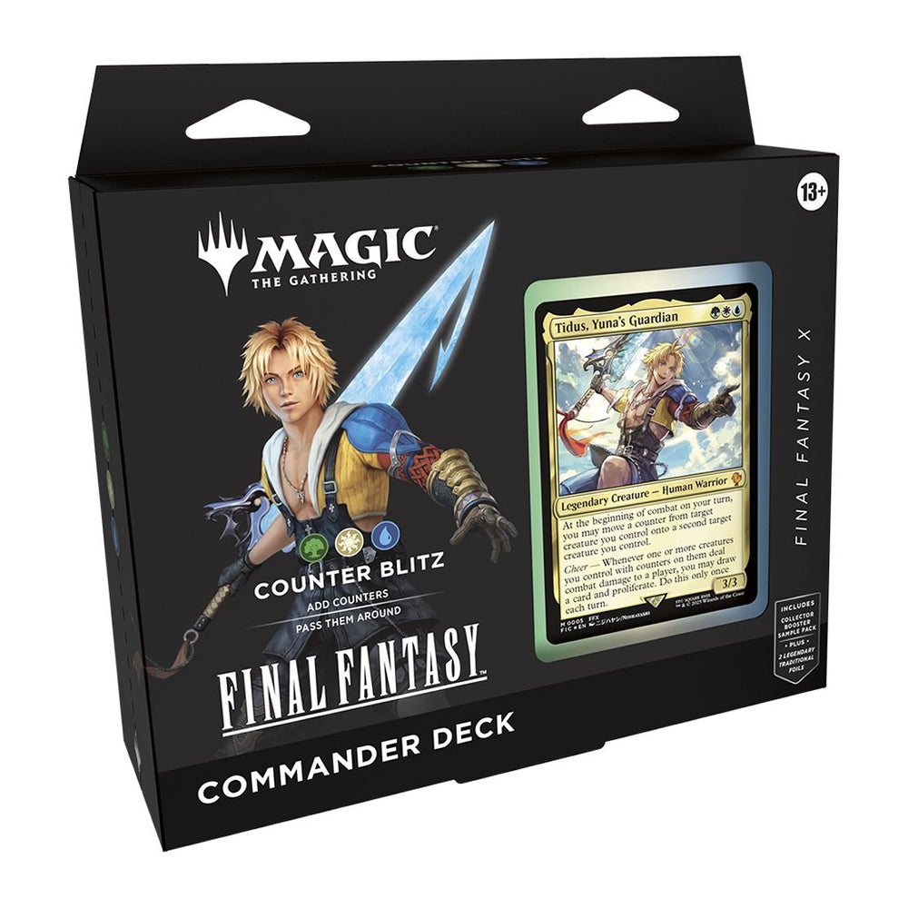 Final Fantasy Commander Deck - Counter Blitz (Tidus)