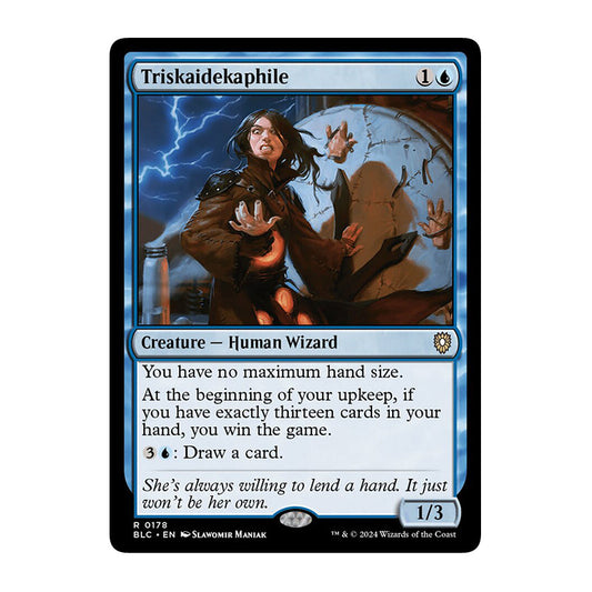 💫  Triskaidekaphile - BLC 178 💫 Bloomburrow Commander 💫 Magic the Gathering 💫 NM