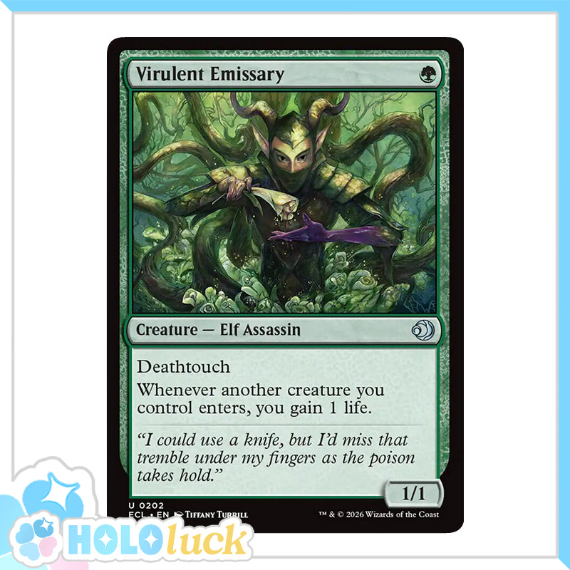 💫  Virulent Emissary  - ECL 202 💫 Lorwyn Eclipsed 💫 MTG NM