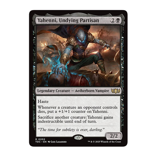 💫  Yahenni, Undying Partisan - TDC 260 💫 Tarkir Dragonstorm Commander 💫 Magic the Gathering 💫 NM