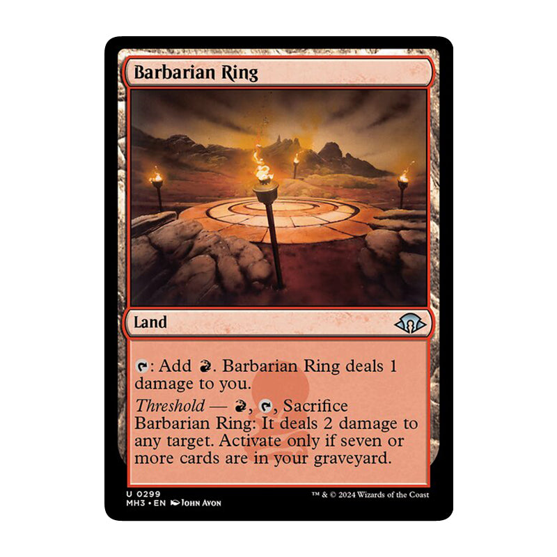 💫  Barbarian Ring  - MH3 299 💫 Modern Horizons 3 💫 MTG NM
