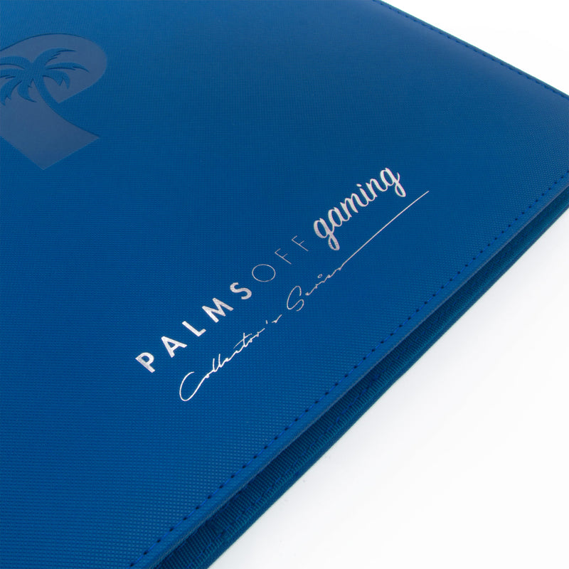 Collector's Series 12 Pocket Zip Binder - Blue