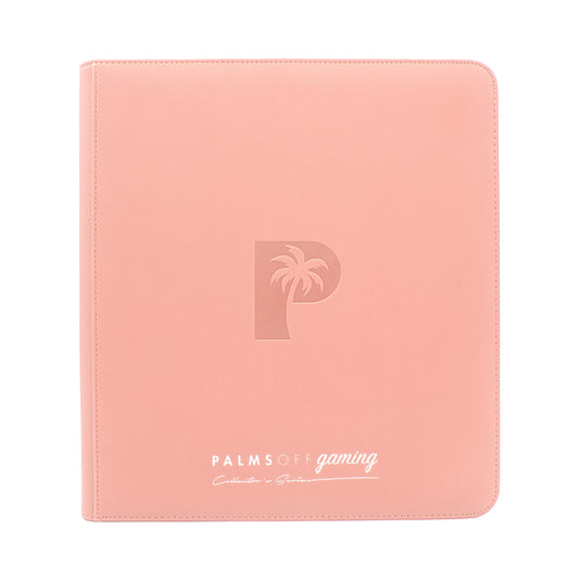 Collector's Series 12 Pocket Zip Binder - Pink