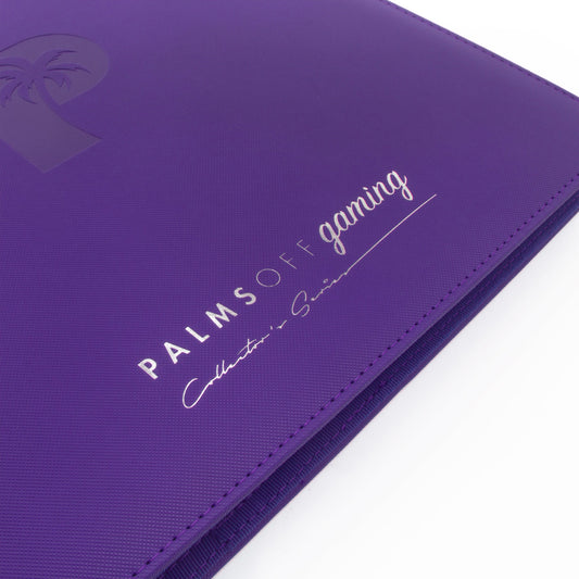 Collector's Series 12 Pocket Zip Binder - Purple