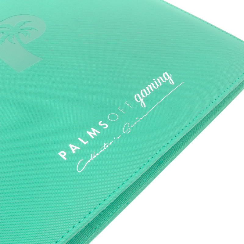 Collector's Series 12 Pocket Zip Binder - Turquoise