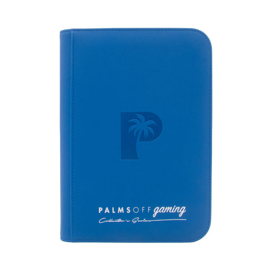 Collector's Series 4 Pocket Zip Binder - Blue