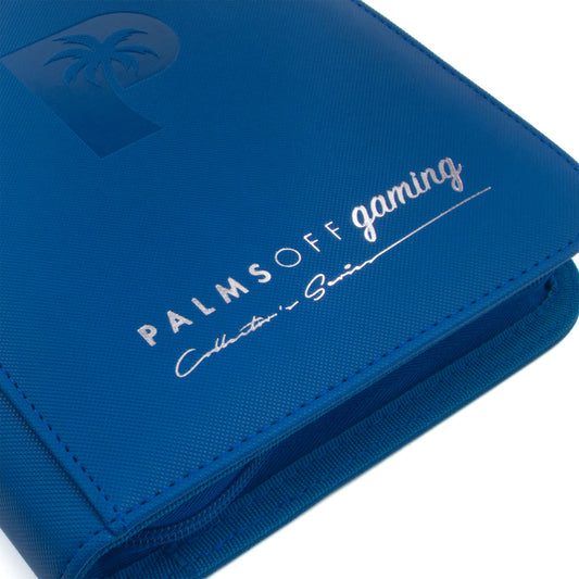 Collector's Series 4 Pocket Zip Binder - Blue