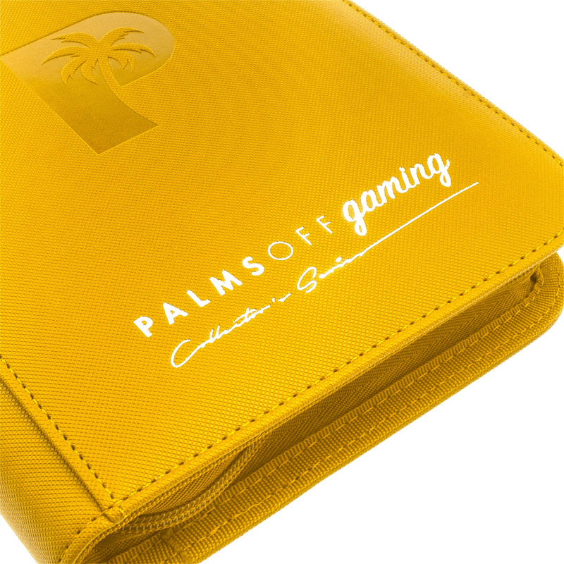 Collector's Series 4 Pocket Zip Binder - Yellow