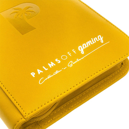 Collector's Series 4 Pocket Zip Binder - Yellow