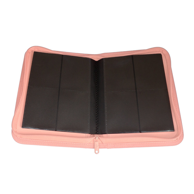 Collector's Series 4 Pocket Zip Binder - Pink