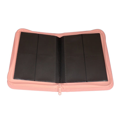 Collector's Series 4 Pocket Zip Binder - Pink