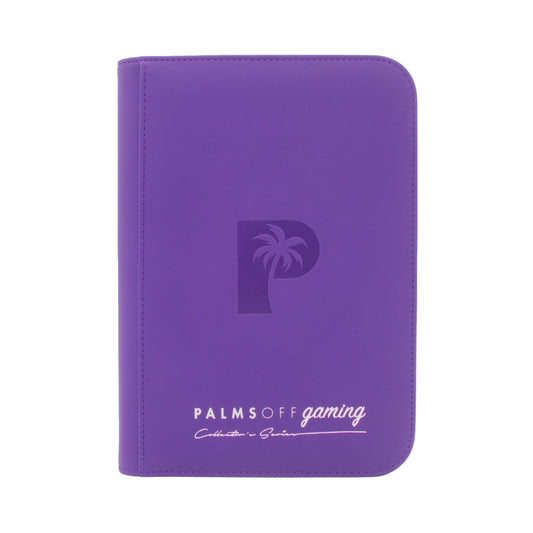 Collector's Series 4 Pocket Zip Binder - Purple