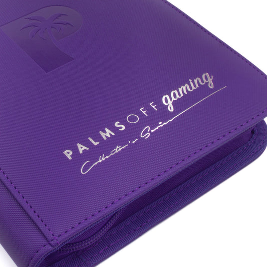 Collector's Series 4 Pocket Zip Binder - Purple