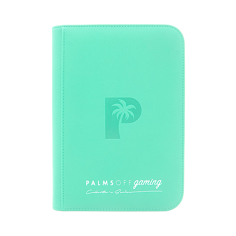 Collector's Series 4 Pocket Zip Binder - Turquoise