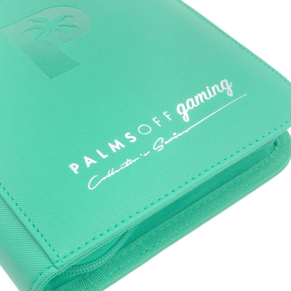 Collector's Series 4 Pocket Zip Binder - Turquoise
