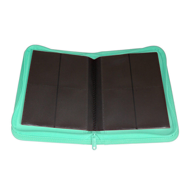 Collector's Series 4 Pocket Zip Binder - Turquoise