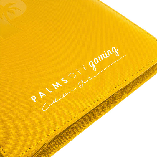 Collector's Series 9 Pocket Zip Binder - Yellow