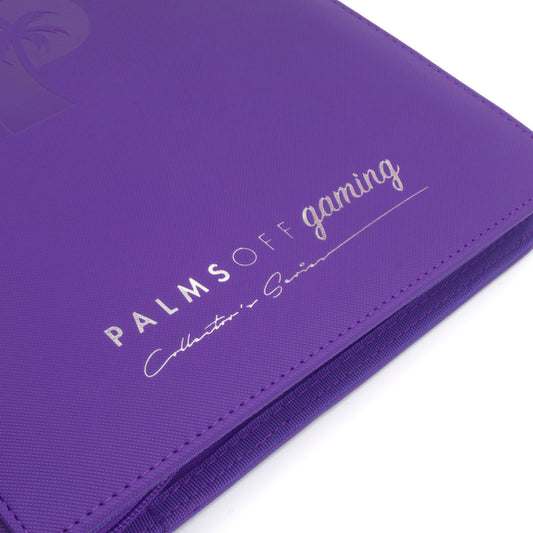 Collector's Series 9 Pocket Zip Binder - Purple