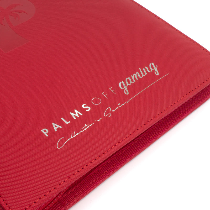 Collector's Series 9 Pocket Zip Binder - Red