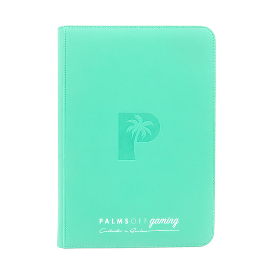 Collector's Series 9 Pocket Zip Binder - Turquoise