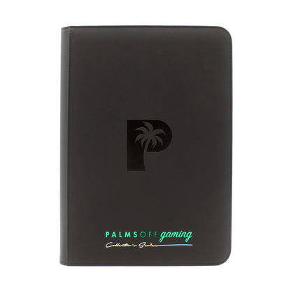 Collector's Series 9 Pocket Zip Binder - Black