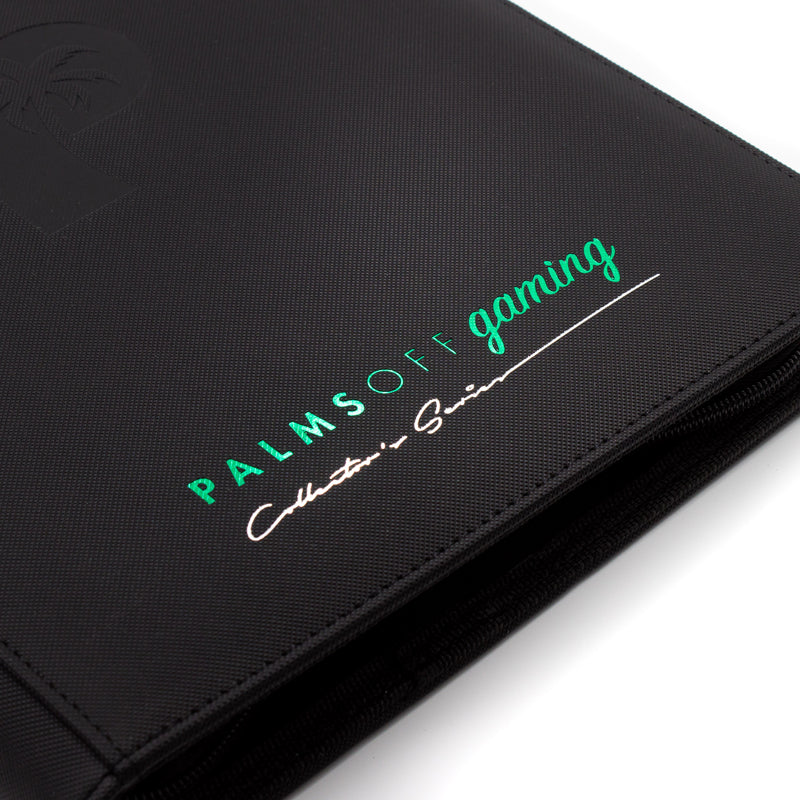 Collector's Series 9 Pocket Zip Binder - Black