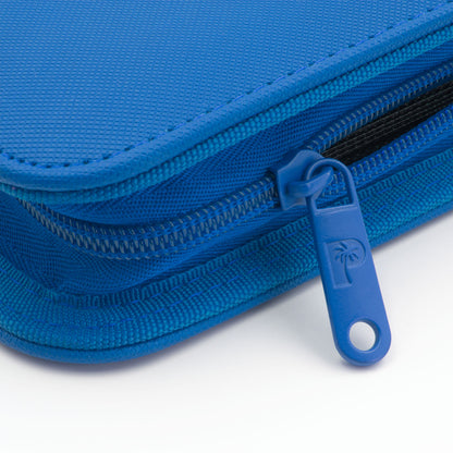 Collector's Series 12 Pocket Zip Binder - Blue