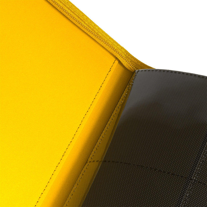Collector's Series 4 Pocket Zip Binder - Yellow
