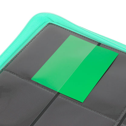 Collector's Series 4 Pocket Zip Binder - Turquoise
