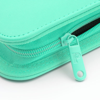 Collector's Series 12 Pocket Zip Binder - Turquoise