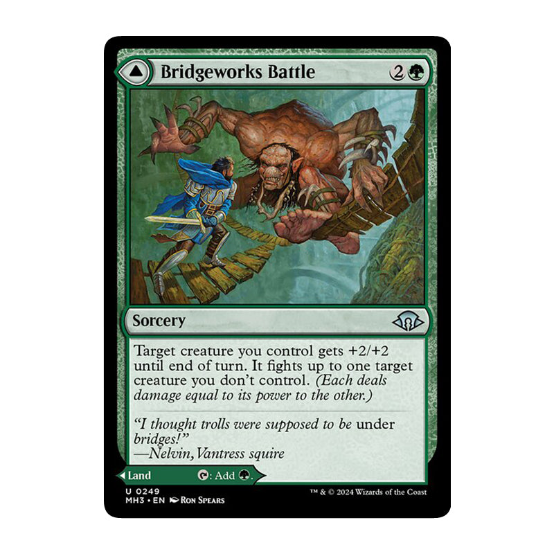 💫  Bridgeworks Battle // Tanglespan Bridgeworks  - MH3 249 💫 Modern Horizons 3 💫 MTG NM