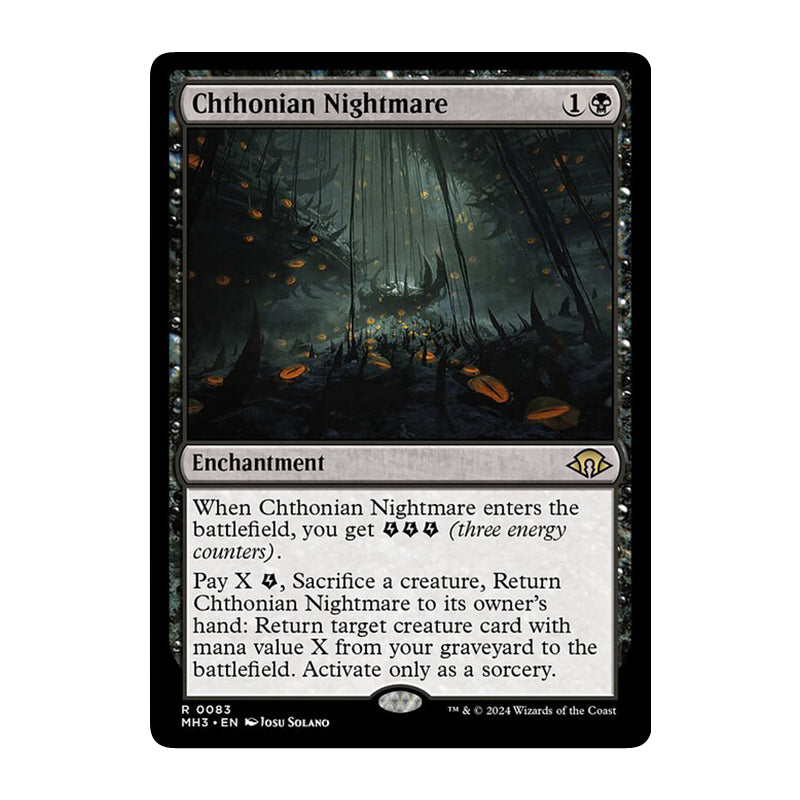 💫  Chthonian Nightmare  - MH3 83 💫 Modern Horizons 3 💫 Magic the Gathering 💫 NM