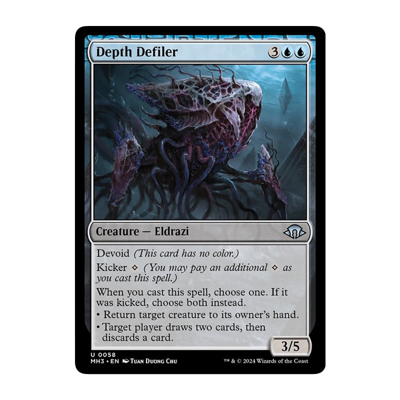 💫  Depth Defiler  - MH3 58 💫 Modern Horizons 3 💫 MTG NM