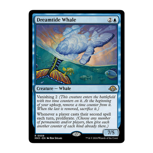 💫  Dreamtide Whale  - MH3 59 💫 Modern Horizons 3 💫 Magic the Gathering 💫 NM