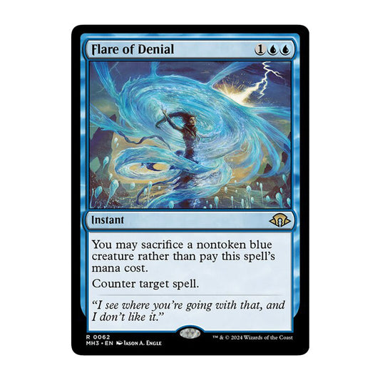 💫  Flare of Denial  - MH3 62 💫 Modern Horizons 3 💫 Magic the Gathering 💫 NM