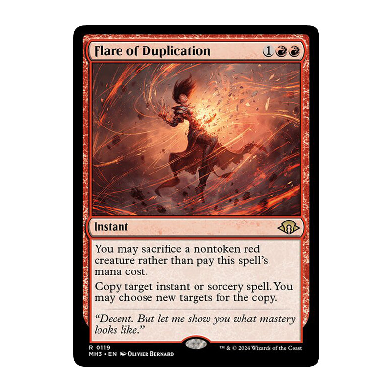 💫  Flare of Duplication  - MH3 119 💫 Modern Horizons 3 💫 Magic the Gathering 💫 NM
