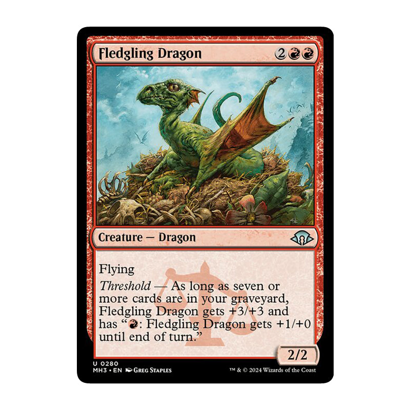 💫  Fledgling Dragon  - MH3 280 💫 Modern Horizons 3 💫 MTG NM