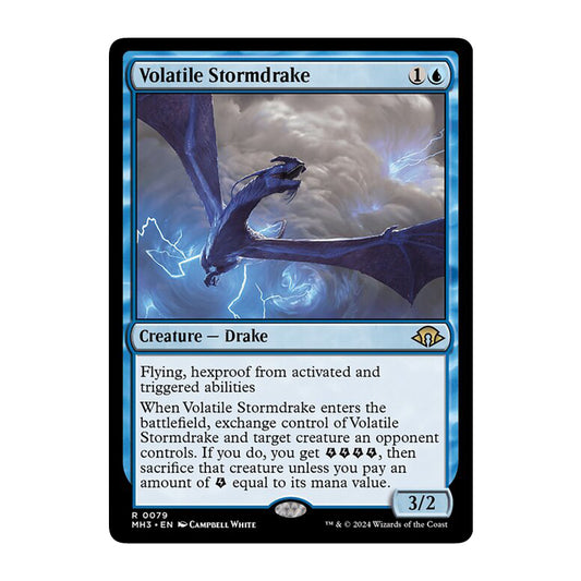 💫  Volatile Stormdrake  - MH3 79 💫 Modern Horizons 3 💫 Magic the Gathering 💫 NM