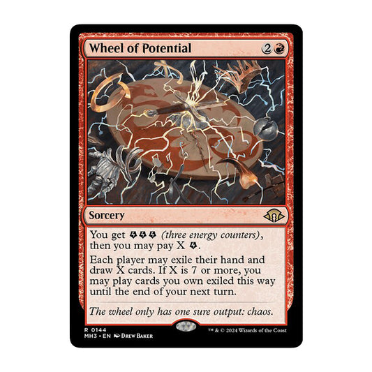 💫  Wheel of Potential  - MH3 144 💫 Modern Horizons 3 💫 Magic the Gathering 💫 NM