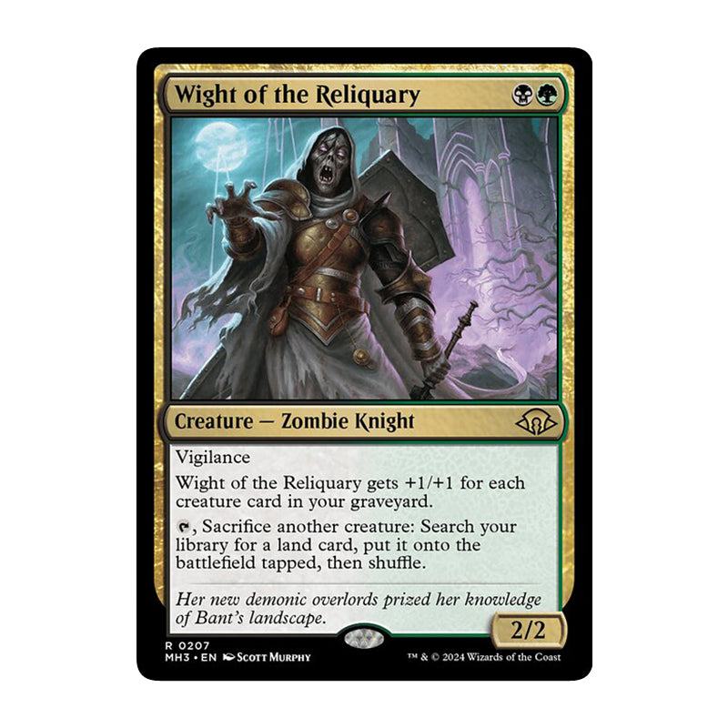 💫  Wight of the Reliquary  - MH3 207 💫 Modern Horizons 3 💫 Magic the Gathering 💫 NM